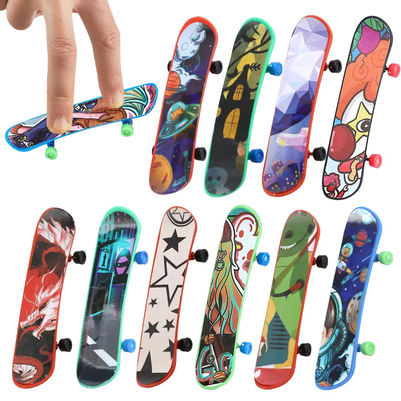 Fingerskateboard Set für Geschicklichkeit und Partyspaß