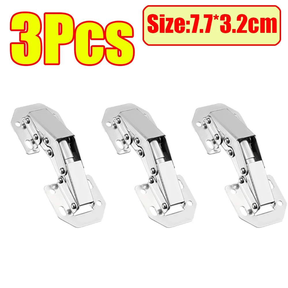 Rostfreie Schrankscharniere ohne Bohren für einfache Möbelmontage