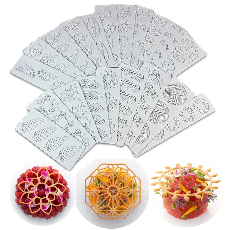 Silikon Spitzenform für detailreiche Kuchen und Gebäck Dekoration