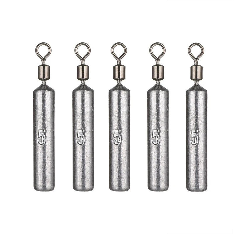 5er Set Angelgewichte Tropfen Sinker 3,5g bis 20g für Karpfen Angeln