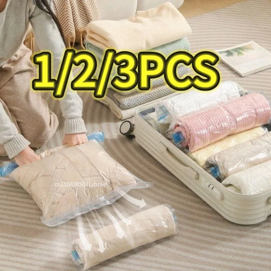 Vakuumbeutel Kompressionsbeutel zur platzsparenden Kleidung Aufbewahrung