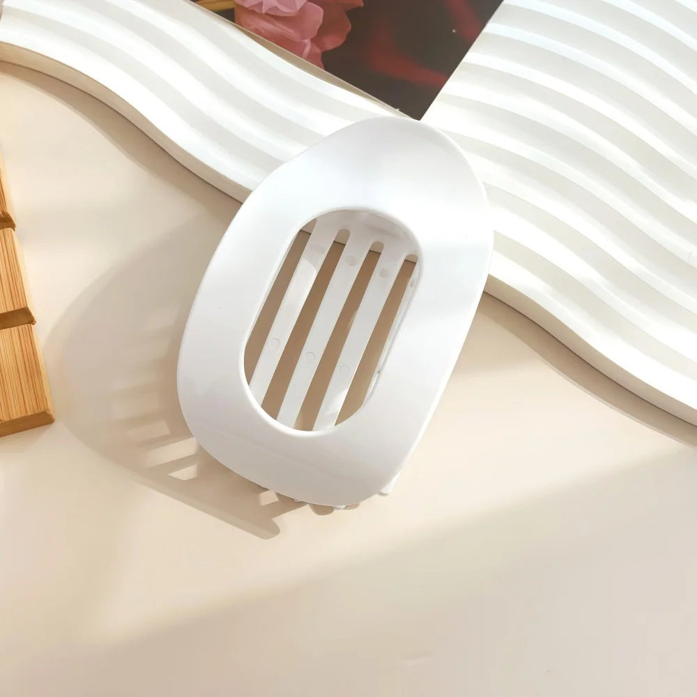 Stylische Haarklammer Leopardenmuster matt für einfachen Halt