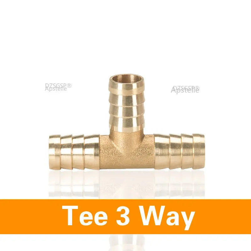 Robuste Messing-Rohrverschraubung 4-19 mm mit Sicherem Widerhakenverschluss