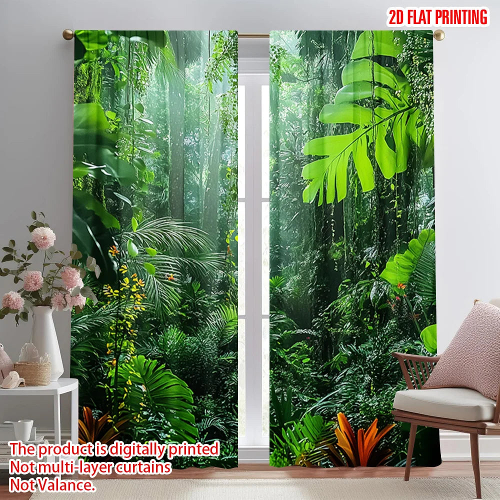 2 Stück Dekorative Flugzeug Druck Vorhänge für Flache Fenster