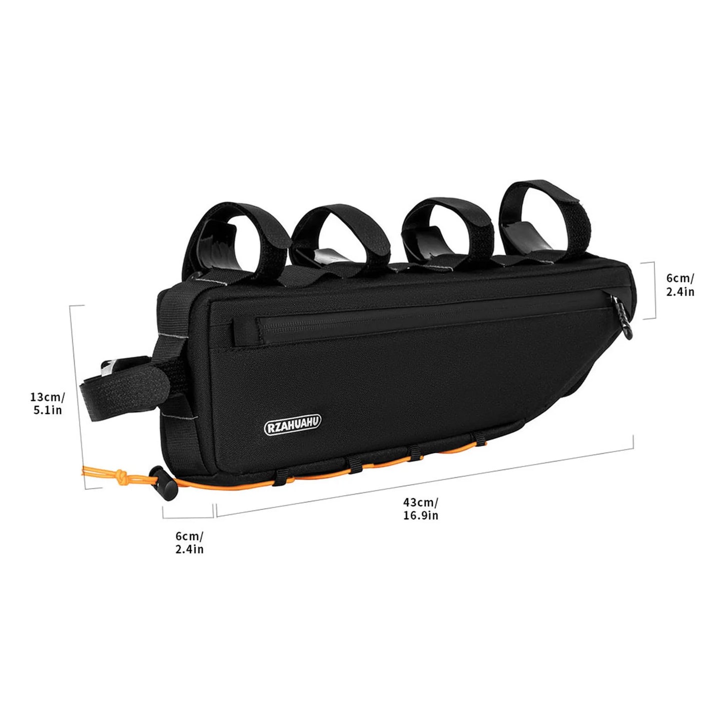 Fahrrad Dreieck Tasche 3L Oberrohr Tasche Wasserdicht Werkzeug Organizer