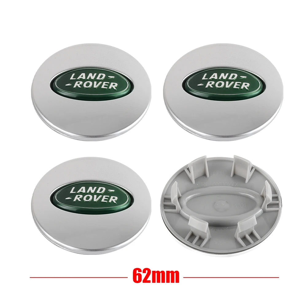 62 mm Radnabenabdeckung 4er Set ABS selbstklebend wetterfest