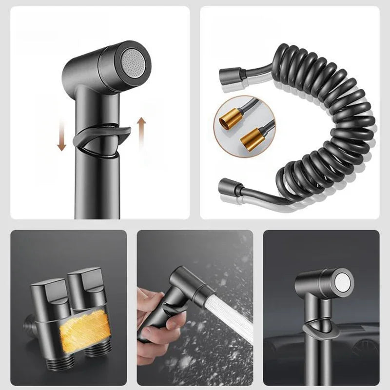 Bidet Spritzpistole Hochdruck Handheld Hygienische Toilette Dusche