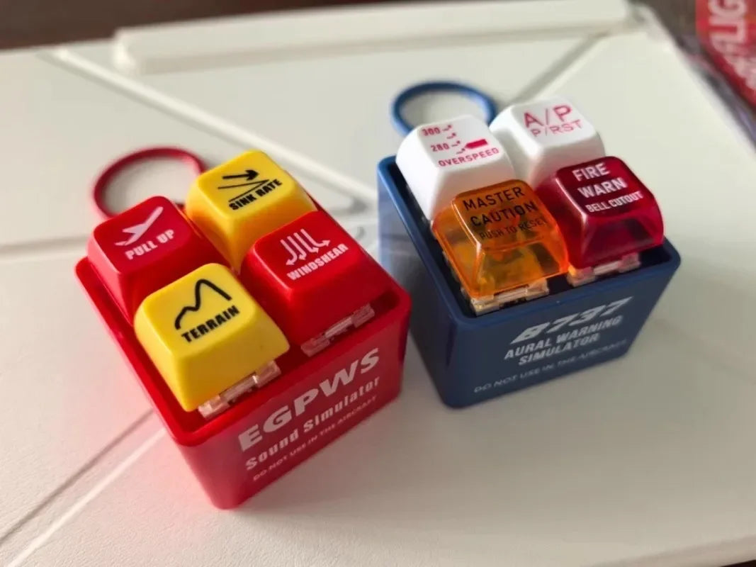 Schlüsselanhänger Pilotengerät Design