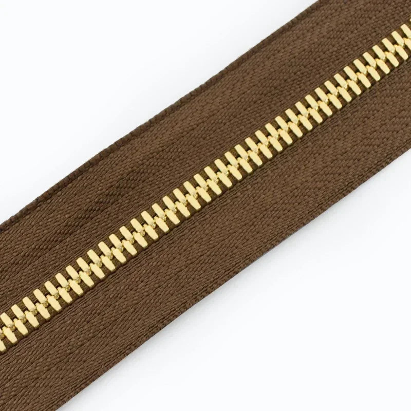 Metall-Reißverschluss Offenes Ende Zwei-Wege Reißverschlüsse Gold Silber-Yabubest - Home & More