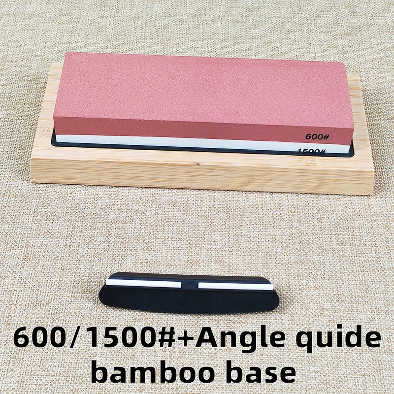 15 Grad Messerschärfer mit Winkelführung Schleifstein Zubehör für Küchenmesser