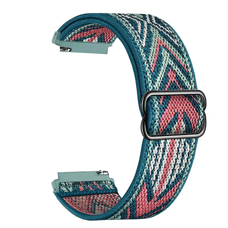 Atmungsaktives Nylon-Smartwatchband 22 mm verstellbar – Perfekt für Sport - Alltag