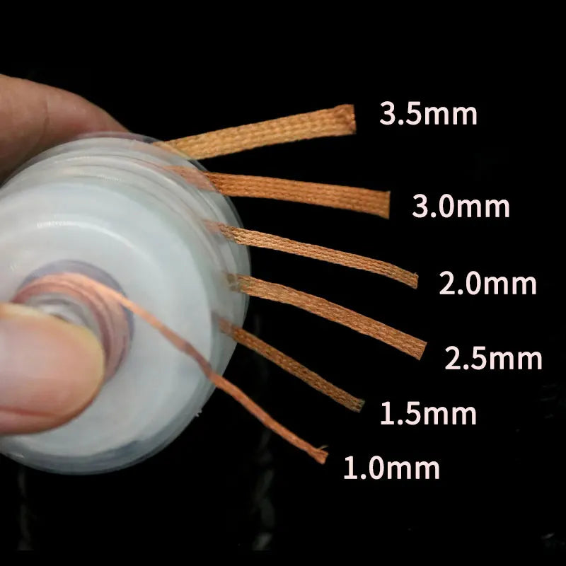 Entlötgeflecht aus reinem Kupfer mit verschiedenen Breiten für Elektronik
