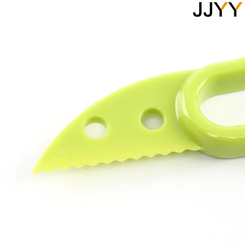 JJYY 3 in 1 Avocado Schneider Entkerner und Obstschäler Kunststoffmesser-Yabubest - Home & More