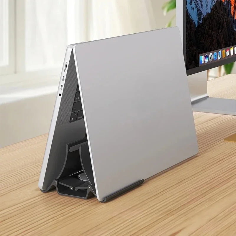 Vertikaler Laptop-Ständer mit Wärmeableitung für MacBook Pro Air HP Dell