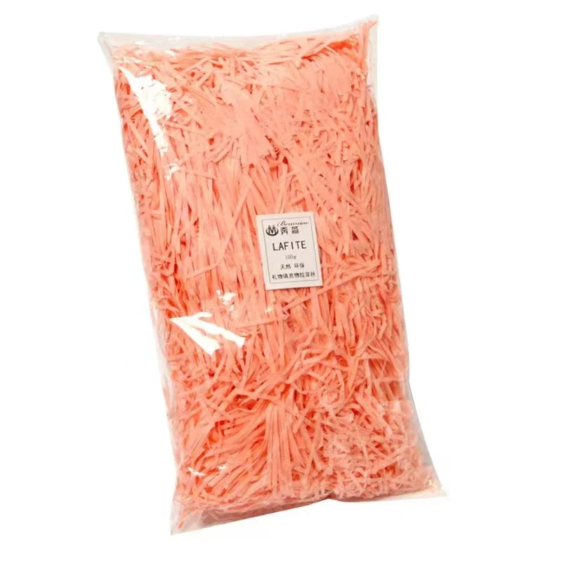 Glitzernder Bastpapier Füllstoff 20 50 g für Geschenkverpackung und Deko