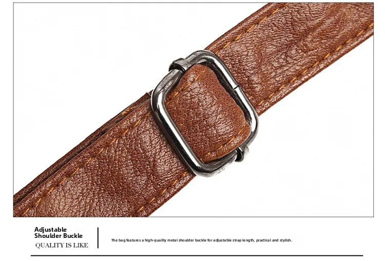 Modische Umhängetasche aus weichem Leder für Damen Handytasche