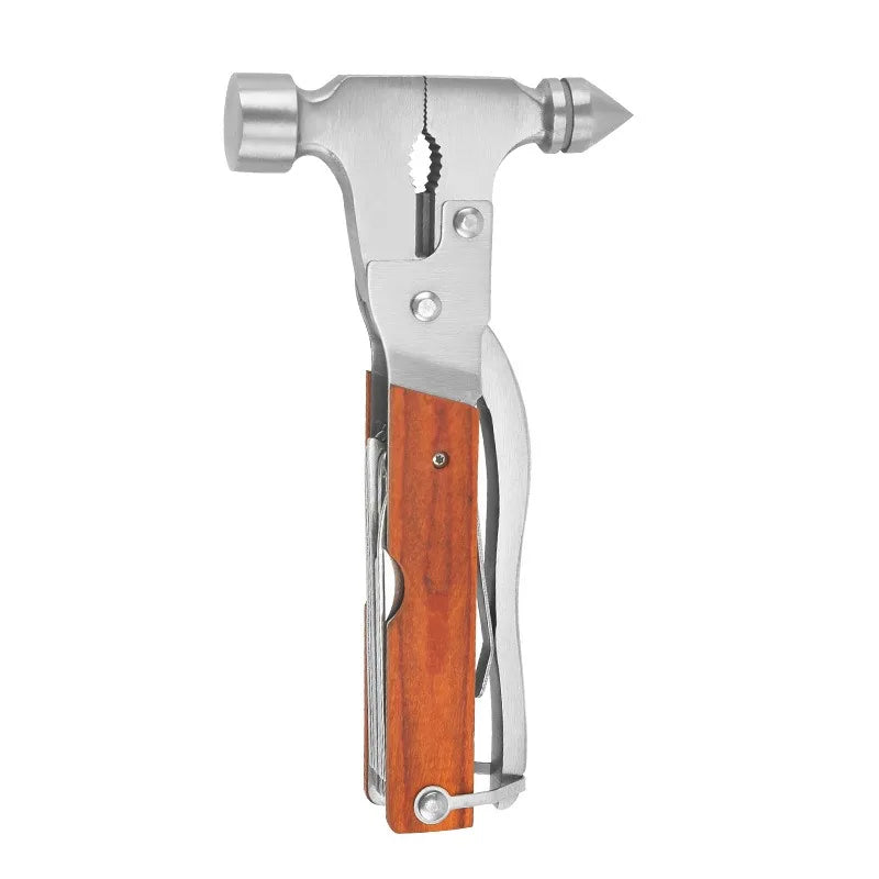 Multifunktionshammer mit Axt - Widderhorn – sicher, robust - vielseitig für Holz und Notfälle