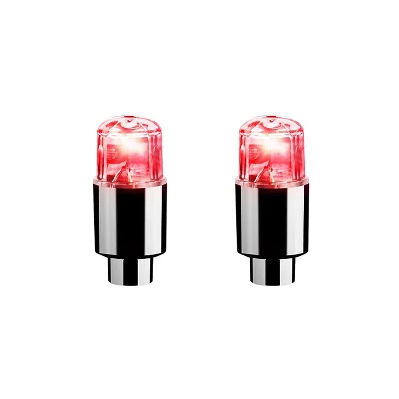 LED Radlichter bunte Reifen Ventilkappen 2 4 8 Stück für Auto Motorrad