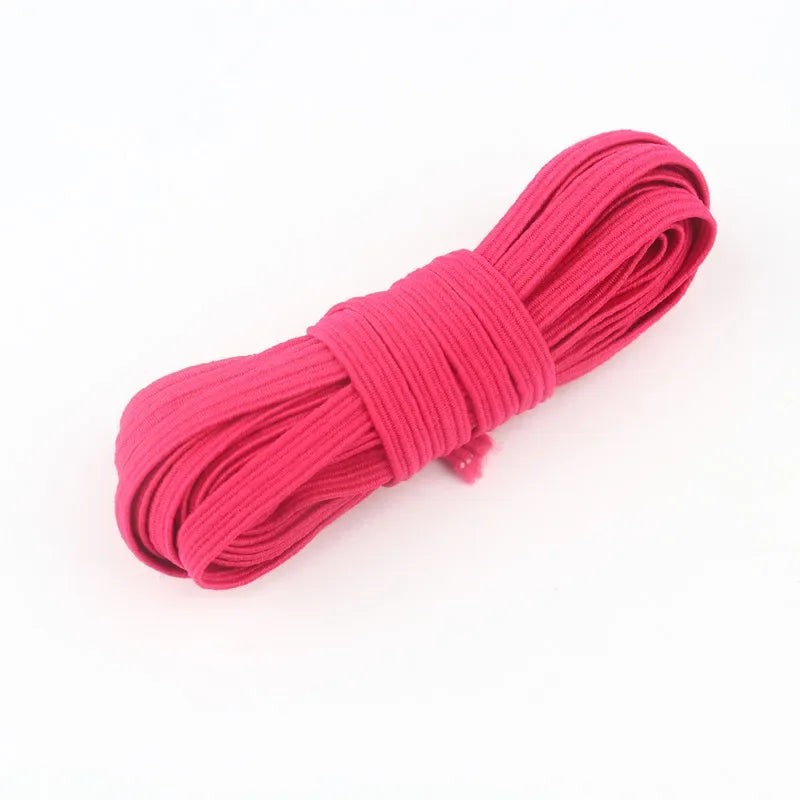 Vielseitiges elastisches Gummiband 6mm für Nähen und Haushalt