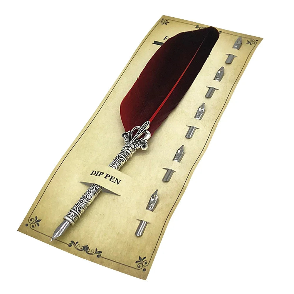 Elegantes Kalligraphie Tauchstift Set für stilvolles Schreiben