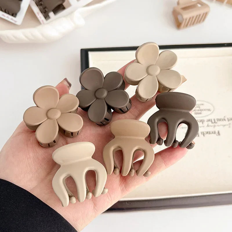 3er Set Matte Haarklammern Geometrisch für Frauen und Mädchen