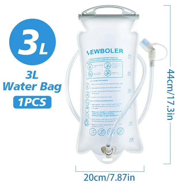 BPA-freie Trinkblase für Sport - Outdoor 1.5L 2L 3L Laufrucksack
