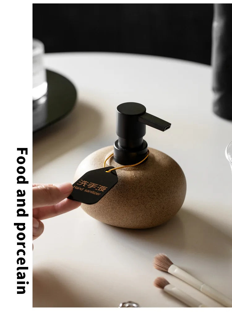 Keramik Spenderflasche für Lotion und Flüssigseife 300ml