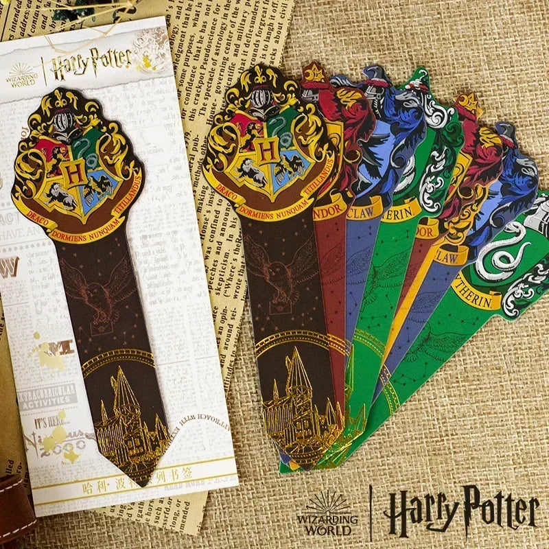 5-teiliges magisches Lesezeichen Set für Schule - Büro mit Fantasy-Thema