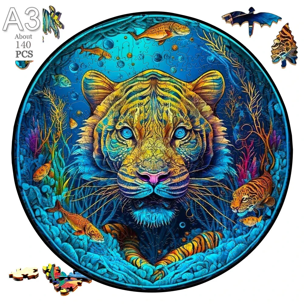 Faszinierendes 3D Holzpuzzle für entspannende Stunden und Kreativität