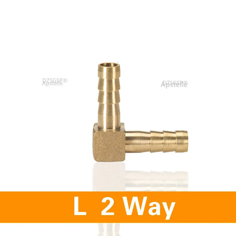 Robuste Messing-Rohrverschraubung 4-19 mm mit Sicherem Widerhakenverschluss