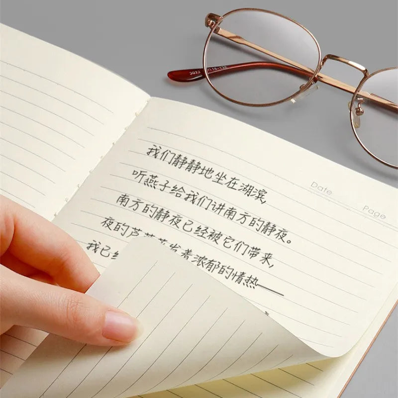 Notizbuch A4 A5 B5 – liniert, kariert oder blanko für Büro und Schule-Yabubest - Home & More