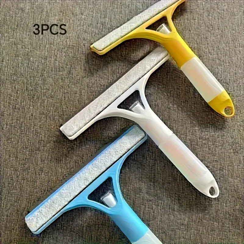 3in1 Auto-Schaber Fensterwischer Glasbürste Silikon-Rakel Reinigungswerkzeug