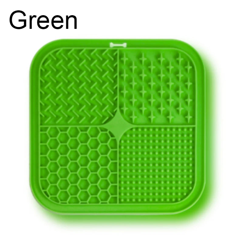 Futtermatte aus Silikon für langsames Fressen bei Hund und Katze