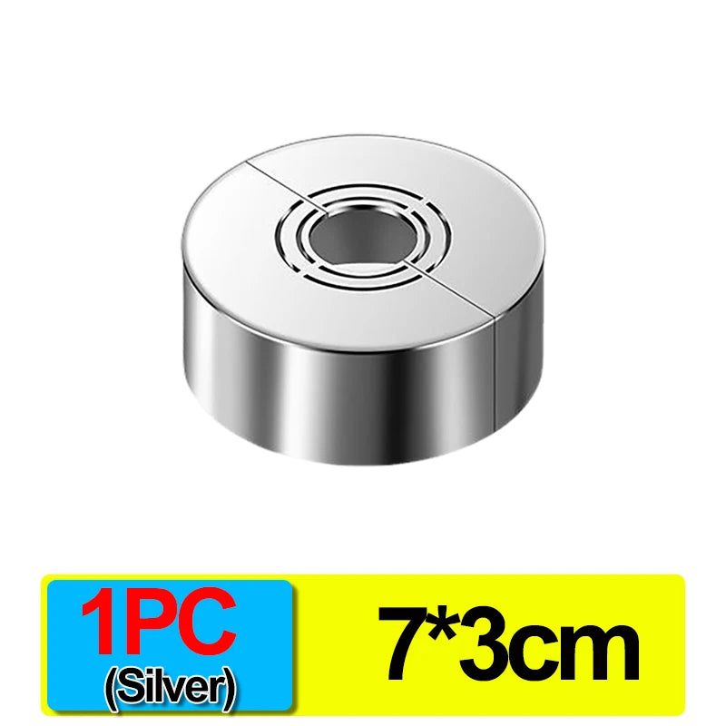 Abnehmbare Dekorative Abdeckung für Wasserhahn, Rohr - Eckventil – Bad Küche