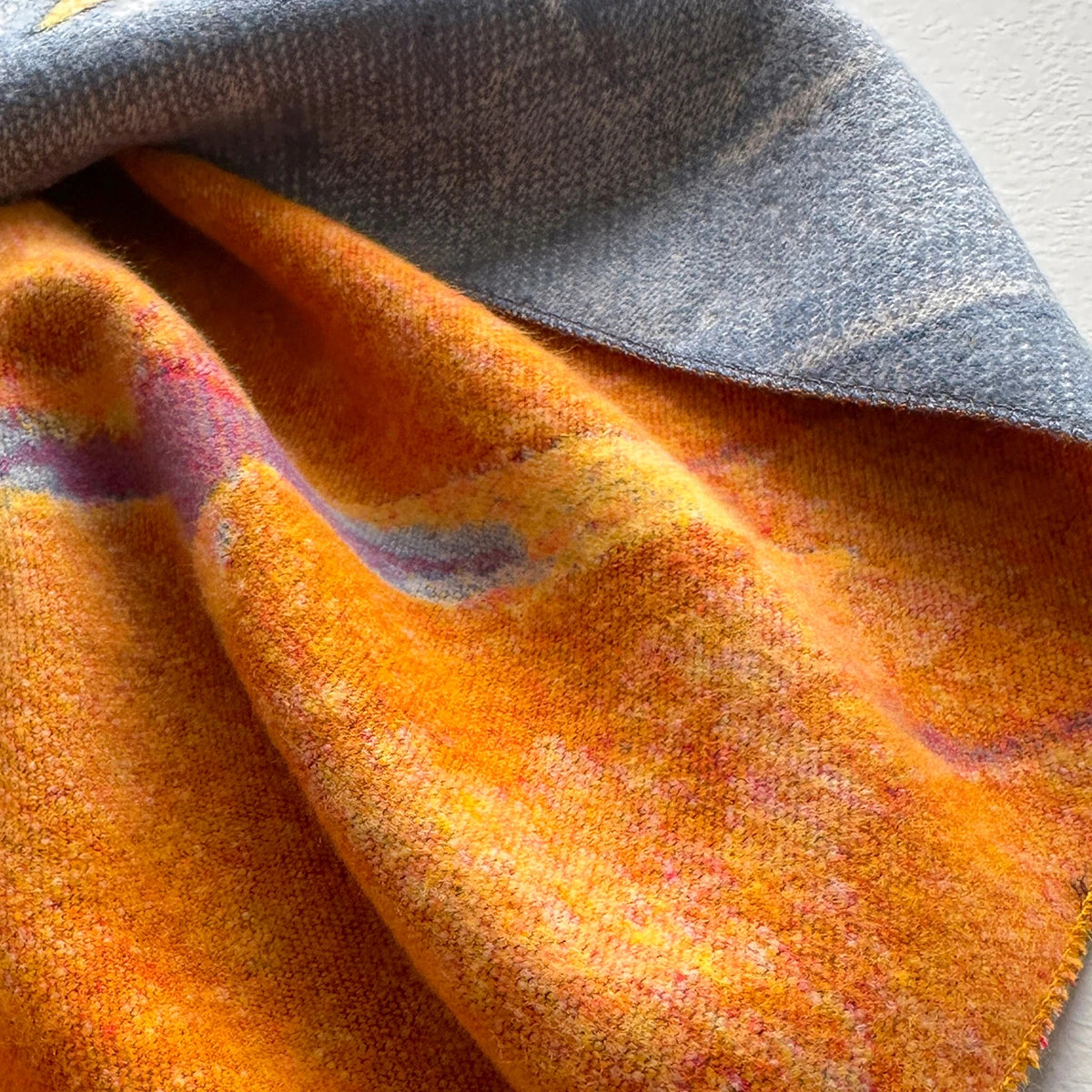 Luxus Warmer Kaschmir Poncho Schal für Damen mit floralem Jacquard