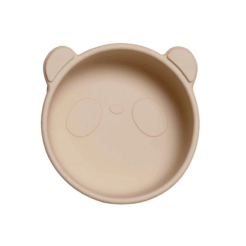 Baby Silikon Saugnapf Schüssel BPA-frei rutschfest für Kleinkinder