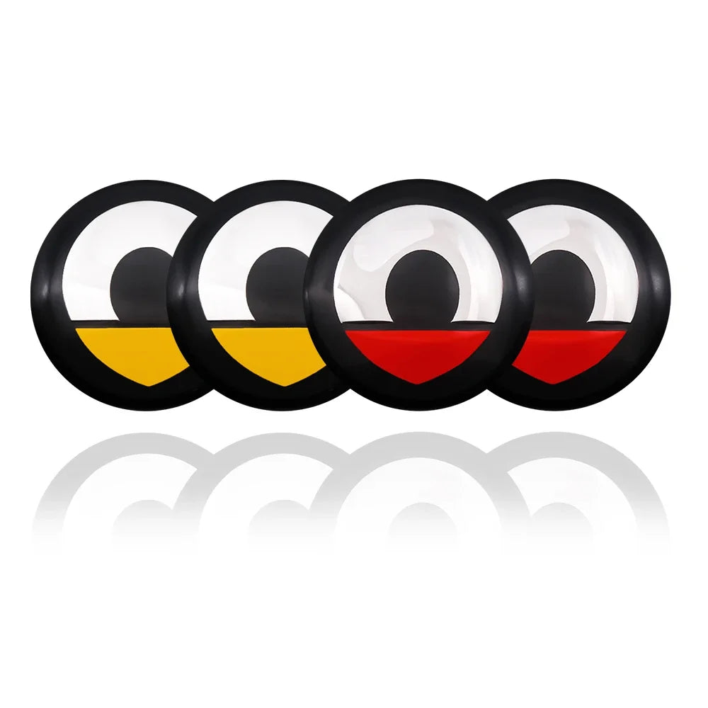 56mm Auto Radnabe Center Cap Metall Emblem Aufkleber für Smart Modelle