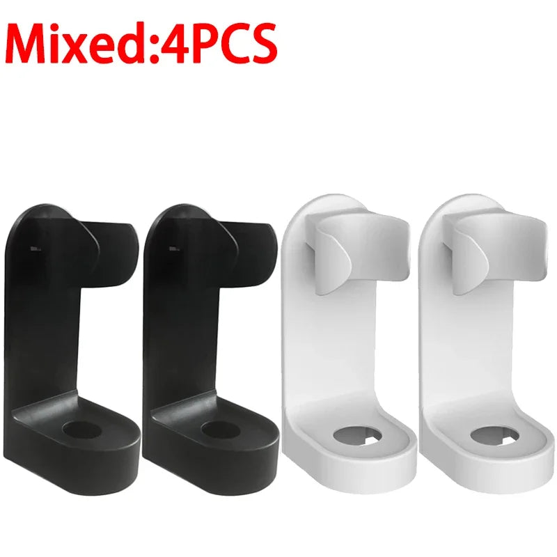 Wandmontierter Zahnbürstenhalter mit Rasierhaken für mehr Badordnung