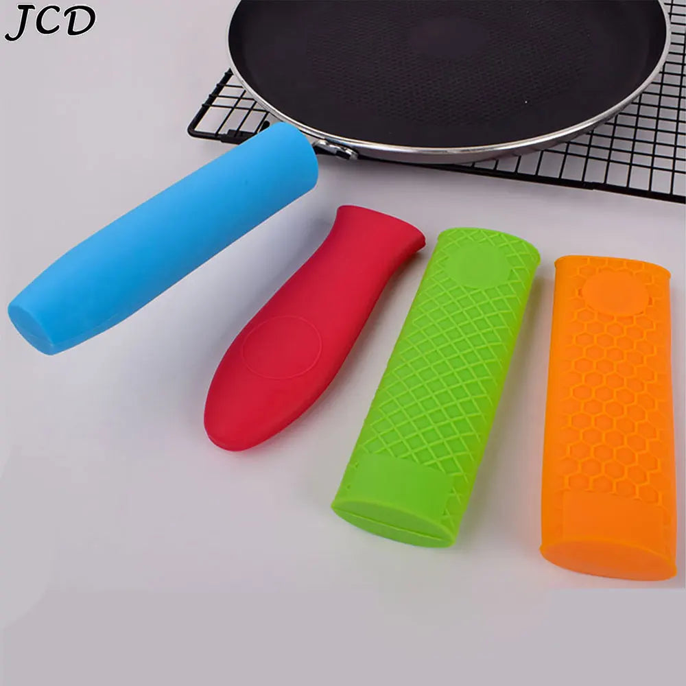 Rutschfeste Silikon Griffabdeckung für Töpfe und Pfannen Hitzeschutz