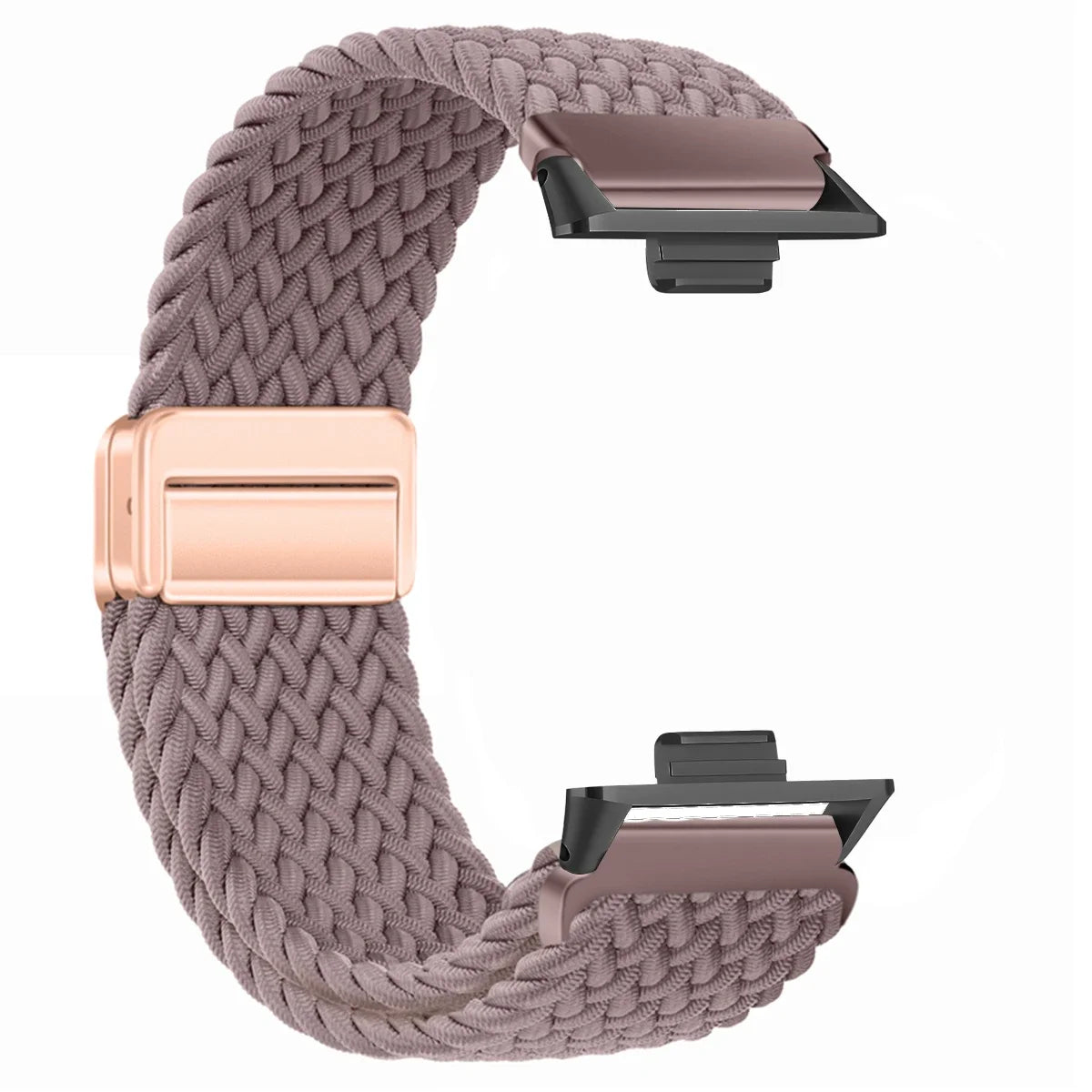 Verstellbares Nylon-Schlaufenarmband mit Magnetverschluss für Sportuhren