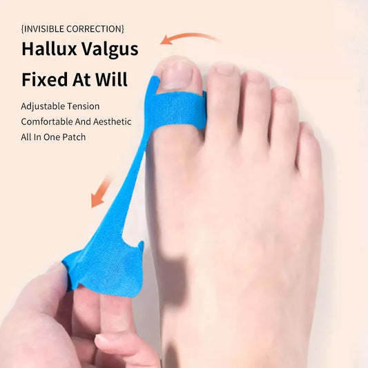 Vorgeschnittenes Ballenzehen Korrekturband für Hallux Valgus Schmerzlinderung
