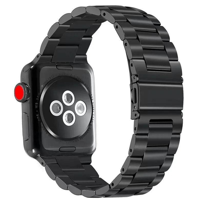 Edelstahl Metallarmband kompatibel mit Smartwatch 38-49 mm verschiedene Modelle