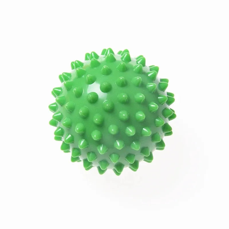 7 cm PVC Massage Ball mit harten Spikes für Muskelentspannung Fußpflege