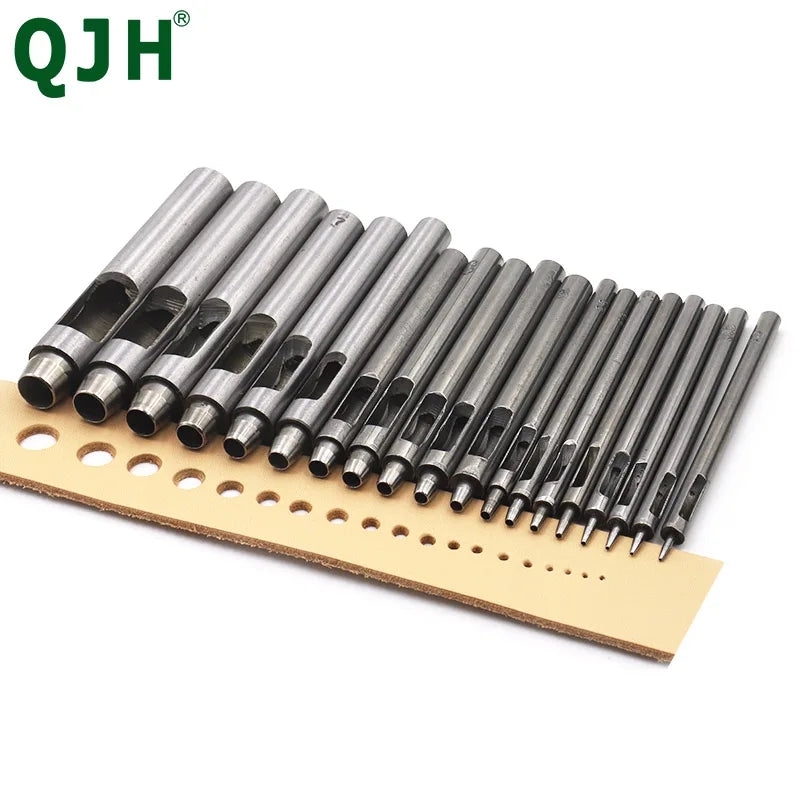 Vielseitiger Leder Locher Set Titan für Uhrenarmband Stoff