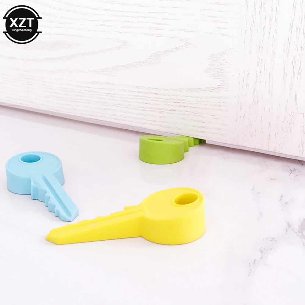 Silikon Türstopper Schlüssel Stil Schutz für Kinder Baby Finger Sicherheits
