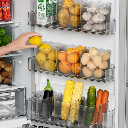Kühlschrank Lagerungsbox für Lebensmittel Gemüse Obst Eier Organizer