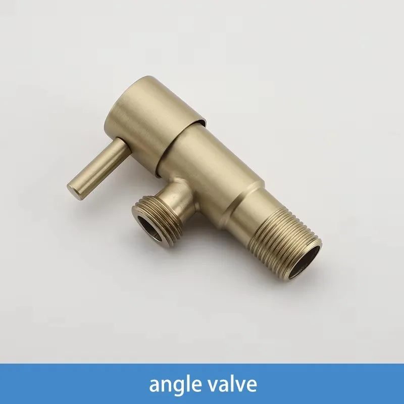 Langlebiges Edelstahl Kaltwasserventil für Bidet mit einfacher Montage