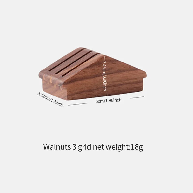 Wiederverwendbarer Holz Kaffeefilterhalter für Espresso Siebträger