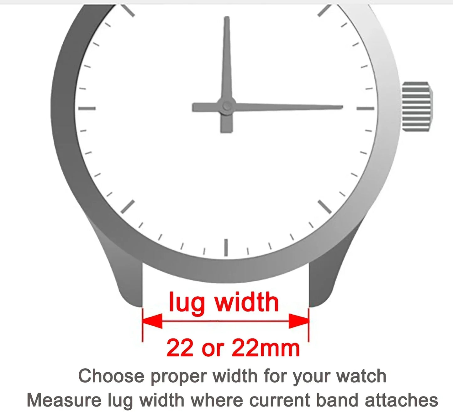 Wildlederarmband für Vintage Uhren 18 Millimeter 20 Millimeter 22