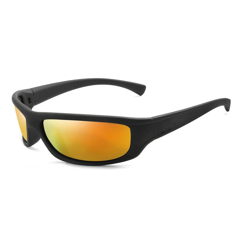 Polarisation Fahrrad Sonnenbrille Retro Sport UV400 Leicht Unisex